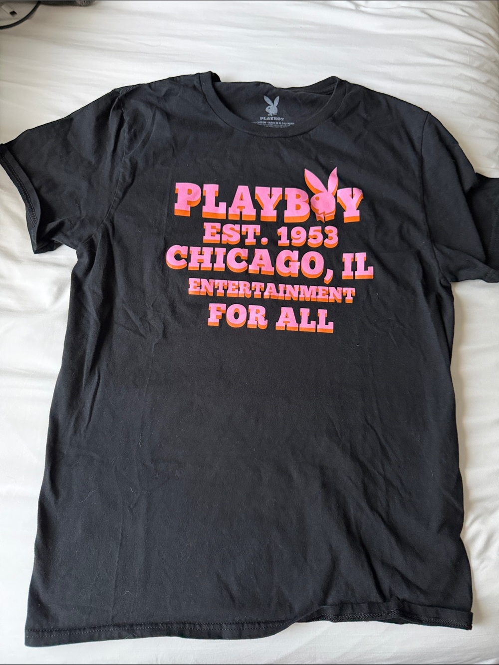 Pacsun Men’s Playboy Black Tee